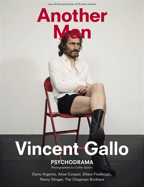 yves saint laurent vincent gallo butterfly|Vincent Gallo Sports Saint Laurent for Another Man Cover Story.